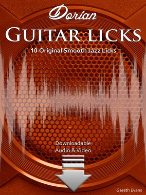 cover image of Dorian Guitar Licks